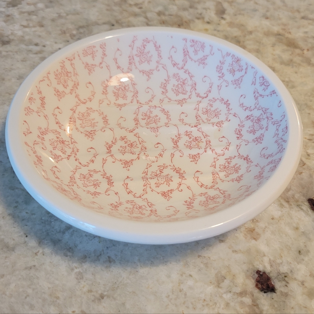 Laura Ashley "Normandy Rose" Ceramic Soap Dish